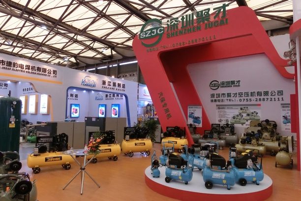 空压机展台巡礼之----深圳聚才展台(图1)